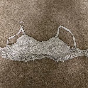 White bralette